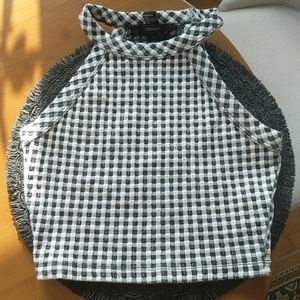 Forever 21 Gingham crop top
